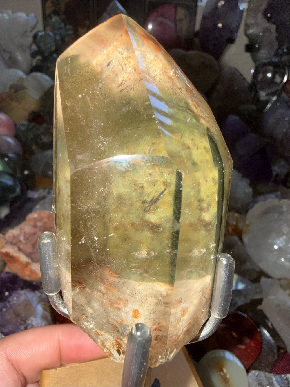 Citrine w/Chlorite